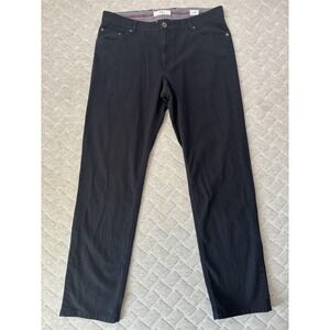 Brax Pants‎ Mens 38x34 Black Cooper Fancy Regular Fit 5 Pocket Chino Office